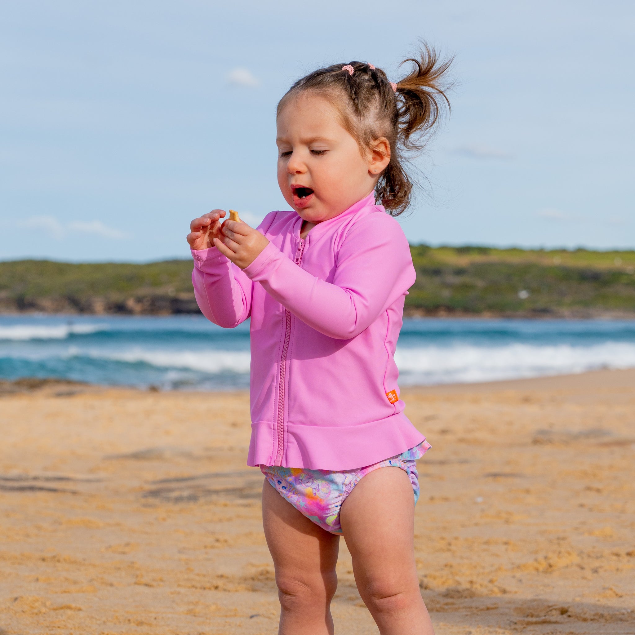 Girls Miss Salty Swim Nappy main image 1