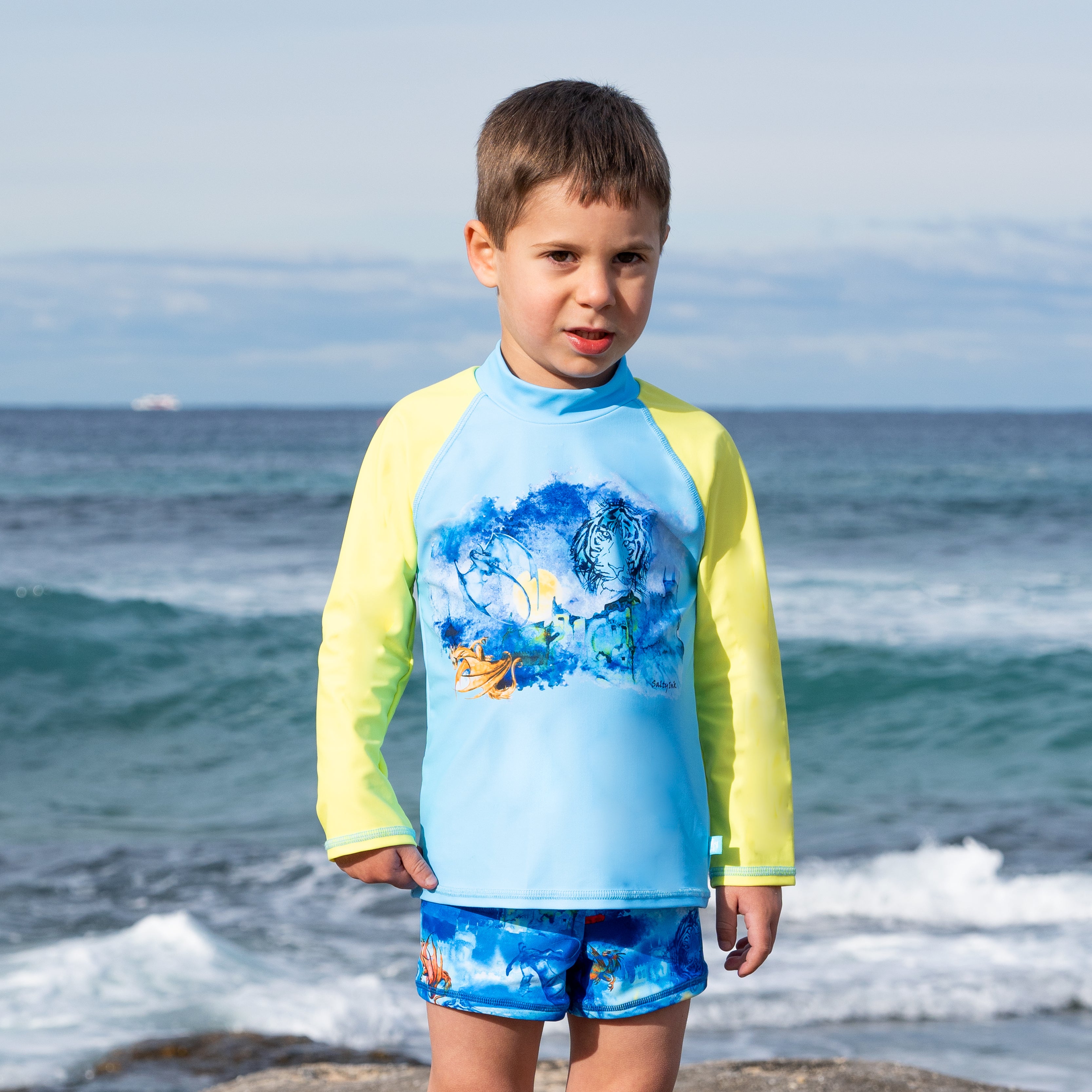 Salt Ink Designs Shop Boys' Swimwear Online in Australia | Salty Ink Designs