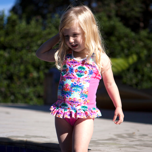 164 Miss Flamingo Frill One Piece – Salty Ink