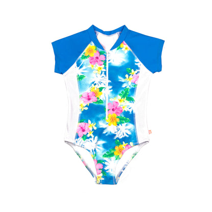 1179 Coco Palms Surfsuit - Salty Ink